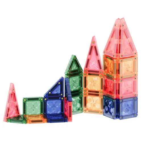Cleverclixx Magnetische tegels Cleverclixx mini tegels - Reisset pastel Cleverclixx Magnetische tegels Cleverclixx mini tegels - Reisset pastel