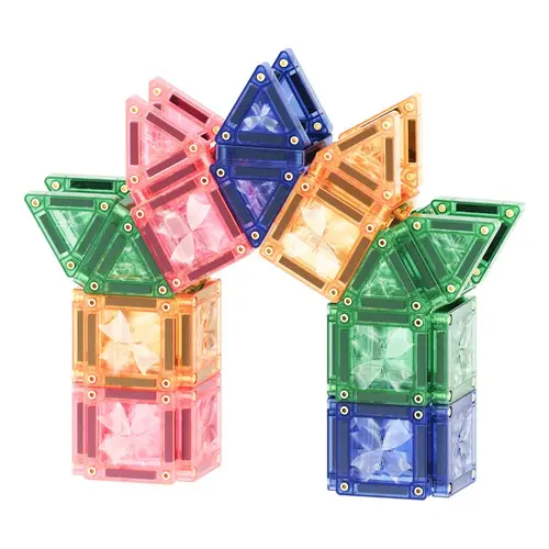 Cleverclixx Magnetische tegels Cleverclixx mini tegels - Reisset pastel Cleverclixx Magnetische tegels Cleverclixx mini tegels - Reisset pastel