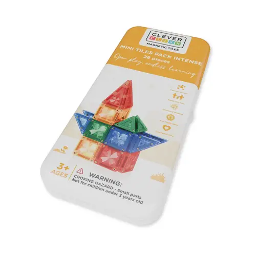 Cleverclixx Magnetische tegels Cleverclixx mini tegels - Reisset intense