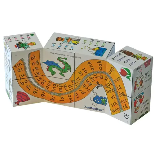 Zoobookoo Zoobookoo blokpuzzel Klanken en Letters