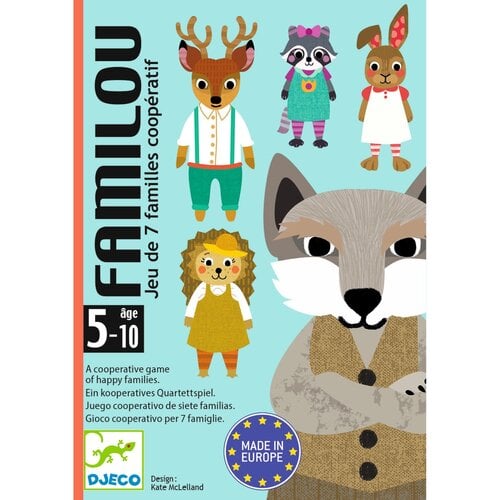 Djeco  Djeco Familou - coöperatief kaartspel
