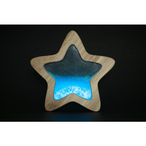 Petit Boum Petit Boum - Sensorische ster - Blauw Orionis