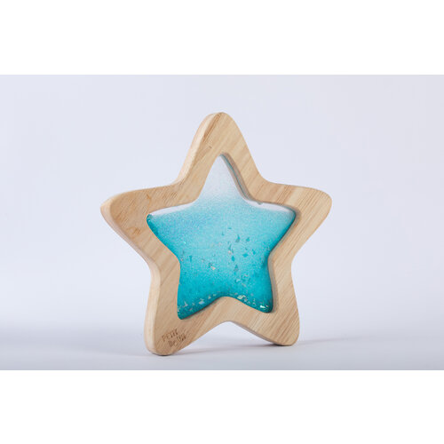 Petit Boum Petit Boum - Sensorische ster - Blauw Orionis