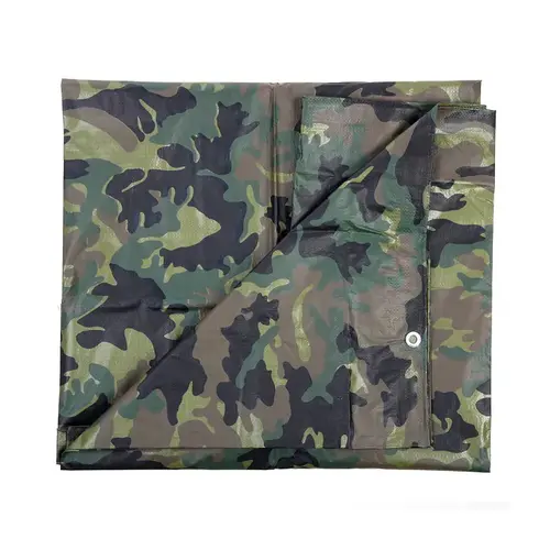 Camouflage tarp - sterk, krimpvast & UV-beschermd