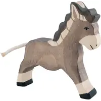 Holztiger rennende ezel 11 cm