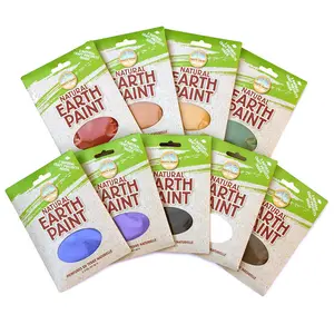 Natural Earth Paint natuurlijke kinderverf en kunstverf Natuurlijke kinderverf in 9 kleuren