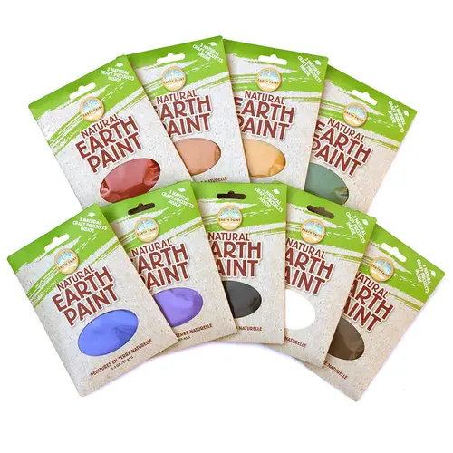 Natural Earth Paint natuurlijke kinderverf en kunstverf Natuurlijke kinderverf in 9 kleuren Natural Earth Paint natuurlijke kinderverf en kunstverf Natuurlijke kinderverf in 9 kleuren