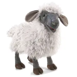 Folkmanis handpoppen en poppenkastpoppen Handpop Blatend schaap