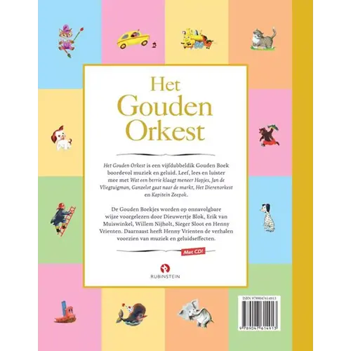 Het gouden orkest met CD en muziek van Henny Vrienten