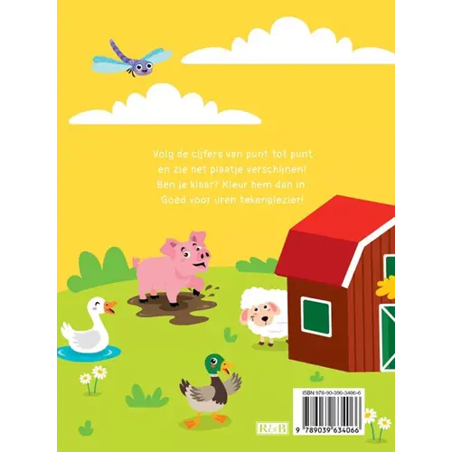 Boerderij, van punt tot punt met 50 pagina's plezier Boerderij, van punt tot punt met 50 pagina's plezier