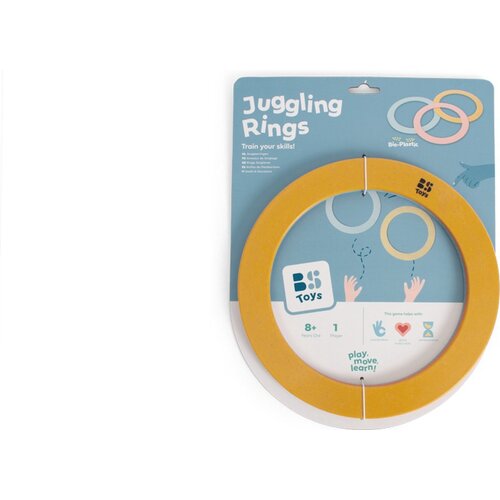 BS Toys - Buitenspeel BS Toys Bio Plastic Jongleerringen