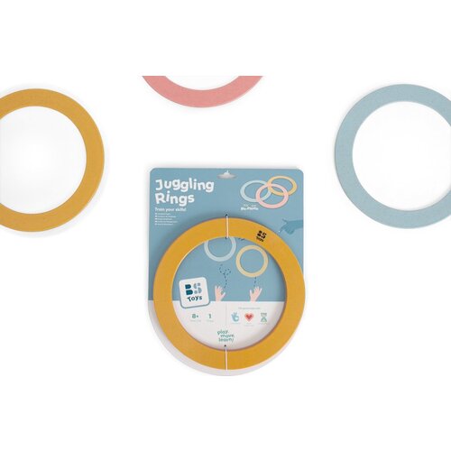 BS Toys - Buitenspeel BS Toys Bio Plastic Jongleerringen