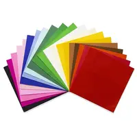 Zijdevloei FSC 24 x 24 - 20 kleuren