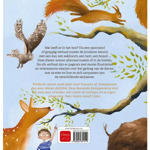 Clavis Dieren in het bos, vanaf 7 jaar Clavis Dieren in het bos, vanaf 7 jaar