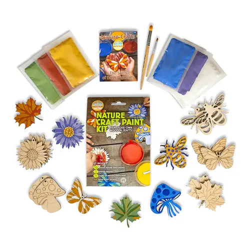Natural Earth Paint natuurlijke kinderverf en kunstverf Natural Earth Paint  - Natuur knutselverfset