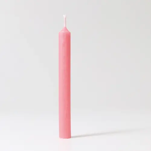Grimm's Grimm's Roze Bijenwaskaarsjes 10% - 12 stuks