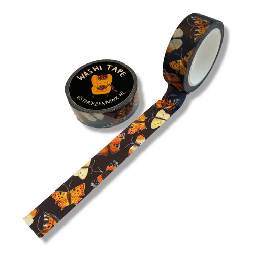 Esther Bennink Washi tape plasticvrij - vlinders