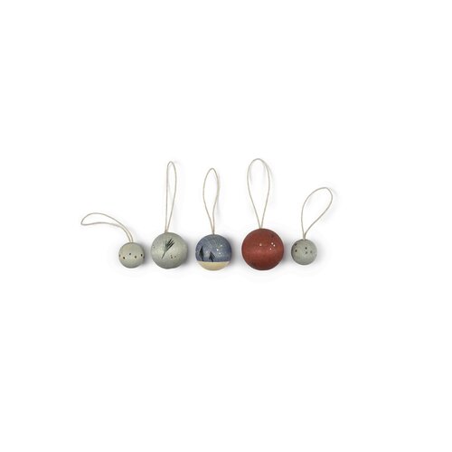 Grapat Grapat Nº 7 Wish balls - houten ornamenten - kerstballen Grapat Grapat Nº 7 Wish balls - houten ornamenten - kerstballen