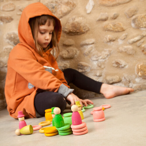 Grapat Grapat houten seizoenenset lente