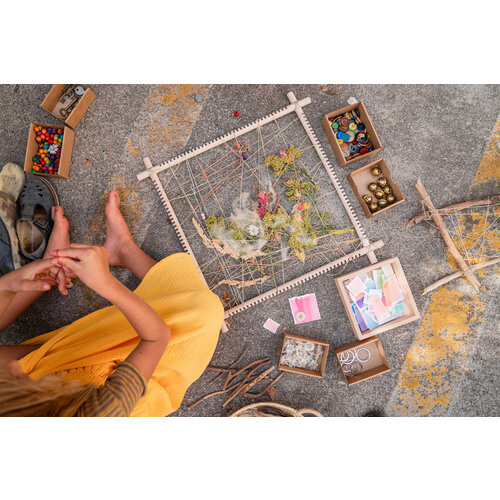 Grapat Grapat houten frme- weefraam - weefgetouw