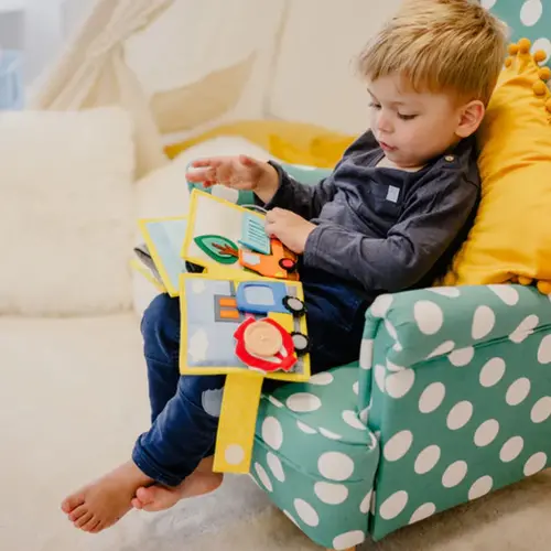 Jolly designs - Quiet Books Jolly Designs Quiet book My First Digger - Mijn eerste Graafmachine