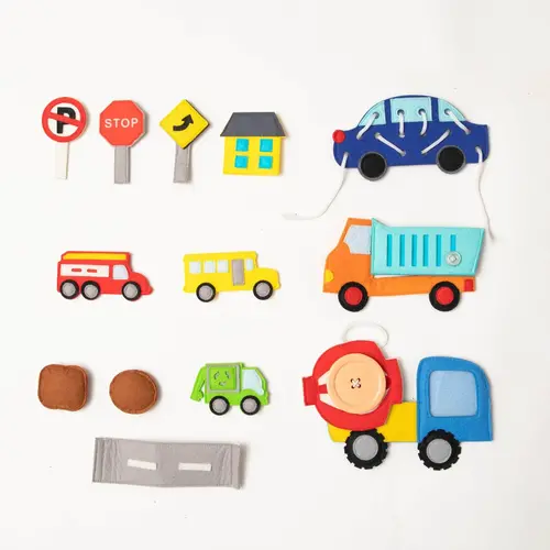 Jolly designs - Quiet Books Jolly Designs Quiet book My First Digger - Mijn eerste Graafmachine