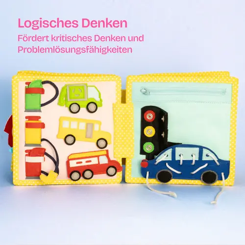 Jolly designs - Quiet Books Jolly Designs Quiet book My First Digger - Mijn eerste Graafmachine