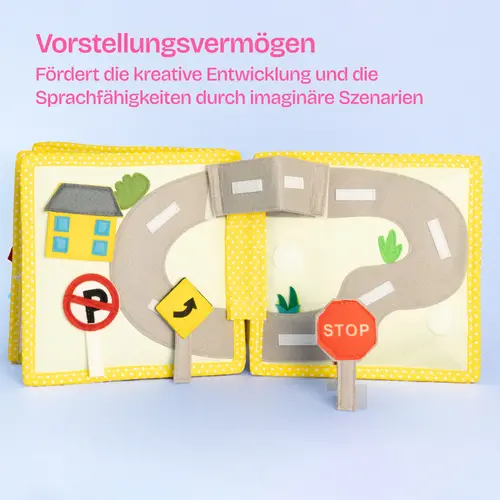 Jolly designs - Quiet Books Jolly Designs Quiet book My First Digger - Mijn eerste Graafmachine