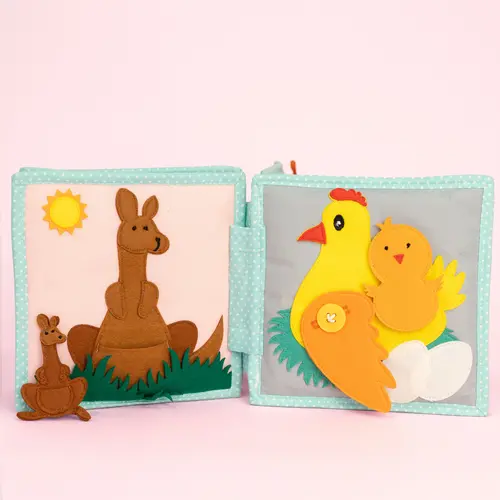 Jolly designs - Quiet Books Quiet book Vrolijke Jungle
