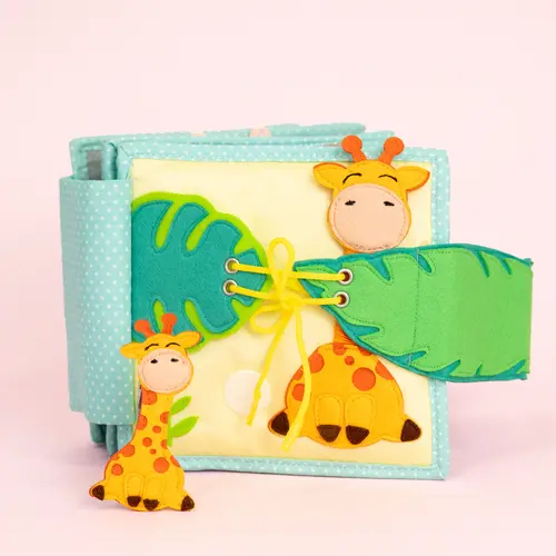 Jolly designs - Quiet Books Jolly Designs Quiet book Jolly jungle, vanaf 12 maanden Jolly designs - Quiet Books Jolly Designs Quiet book Jolly jungle, vanaf 12 maanden