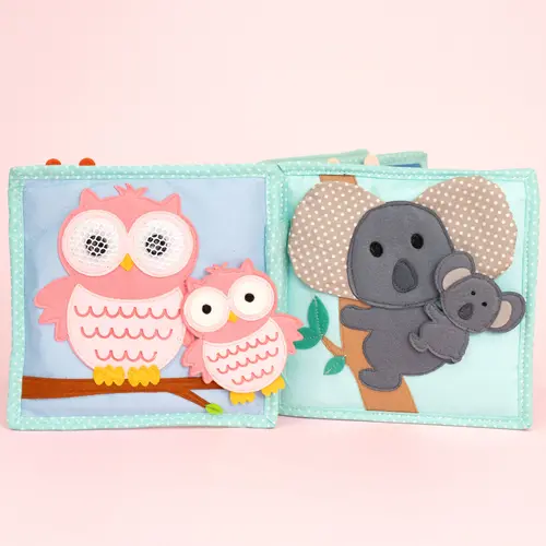 Jolly designs - Quiet Books Jolly Designs Quiet book Jolly jungle, vanaf 12 maanden Jolly designs - Quiet Books Jolly Designs Quiet book Jolly jungle, vanaf 12 maanden