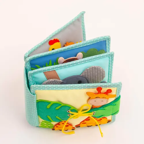 Jolly designs - Quiet Books Jolly Designs Quiet book Jolly jungle, vanaf 12 maanden Jolly designs - Quiet Books Jolly Designs Quiet book Jolly jungle, vanaf 12 maanden