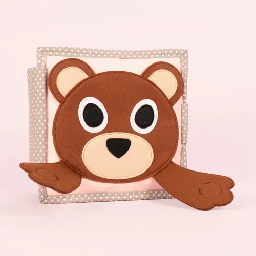 Jolly designs - Quiet Books Jolly Designs Quiet book Peek a boo  - Kiekeboe, vanaf 6 maanden