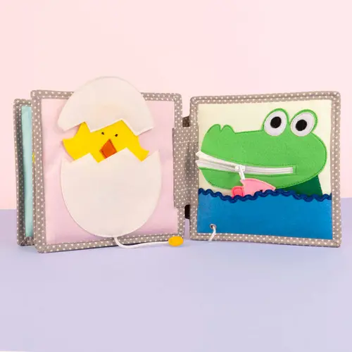 Jolly designs - Quiet Books Jolly Designs Quiet book Peek a boo  - Kiekeboe, vanaf 6 maanden