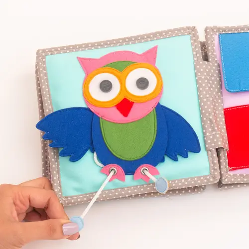 Jolly designs - Quiet Books Jolly Designs Quiet book Peek a boo  - Kiekeboe, vanaf 6 maanden