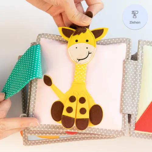 Jolly designs - Quiet Books Jolly designs Quiet book sprankelende papegaai, vanaf 6 maanden Jolly designs - Quiet Books Jolly designs Quiet book sprankelende papegaai, vanaf 6 maanden