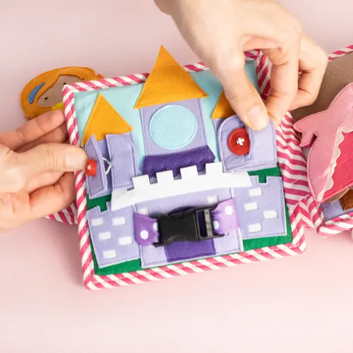 Jolly designs - Quiet Books Jolly Designs Quiet book Prinses, vanaf 36 maanden