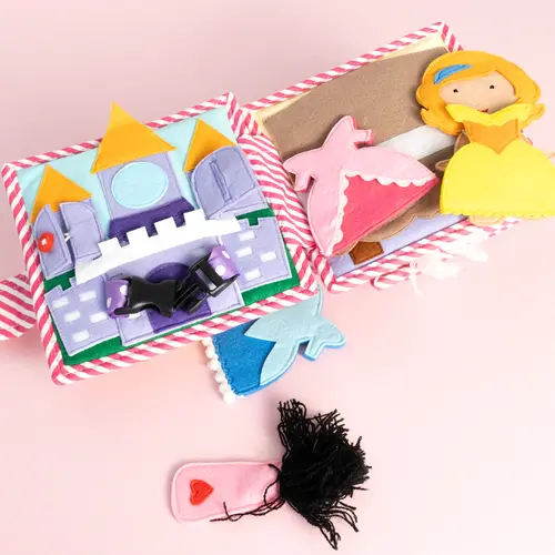 Jolly designs - Quiet Books Jolly Designs Quiet book Prinses, vanaf 36 maanden