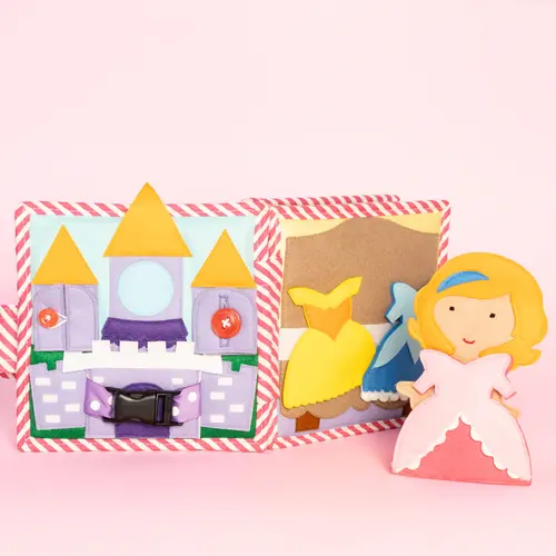 Jolly designs - Quiet Books Jolly Designs Quiet book Prinses, vanaf 36 maanden