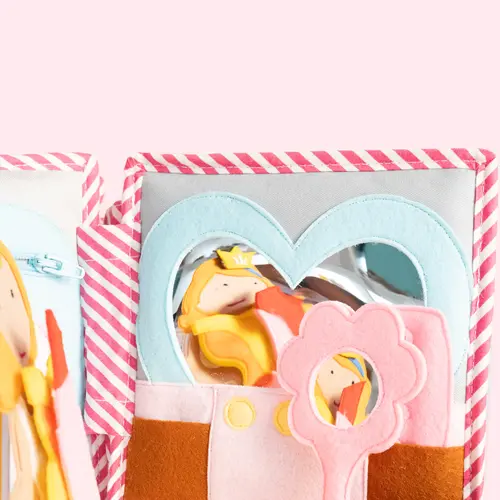 Jolly designs - Quiet Books Jolly Designs Quiet book Prinses, vanaf 36 maanden