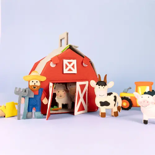 Jolly designs - Quiet Books Speelset boerderij - farmlife Jolly designs - Quiet Books Speelset boerderij - farmlife