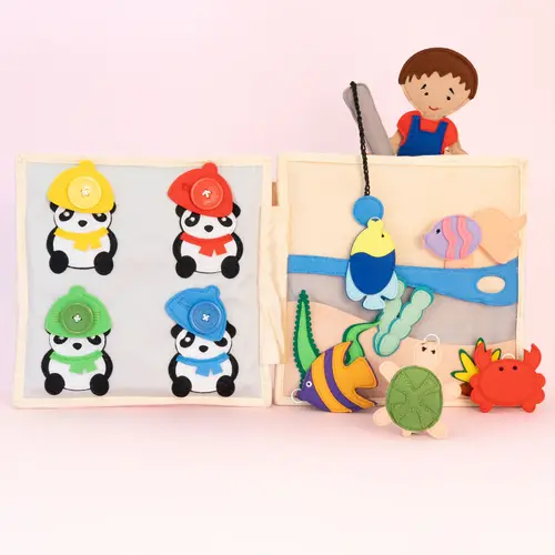 Jolly designs - Quiet Books Jolly Designs Quiet Book My First Bicycle - 6 Pagina's, vanaf 18 maanden Jolly designs - Quiet Books Jolly Designs Quiet Book My First Bicycle - 6 Pagina's, vanaf 18 maanden