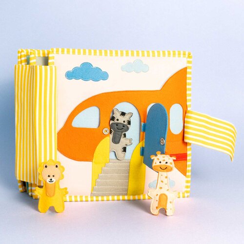 Jolly designs - Quiet Books Quiet book Globetrotter Jolly designs - Quiet Books Quiet book Globetrotter