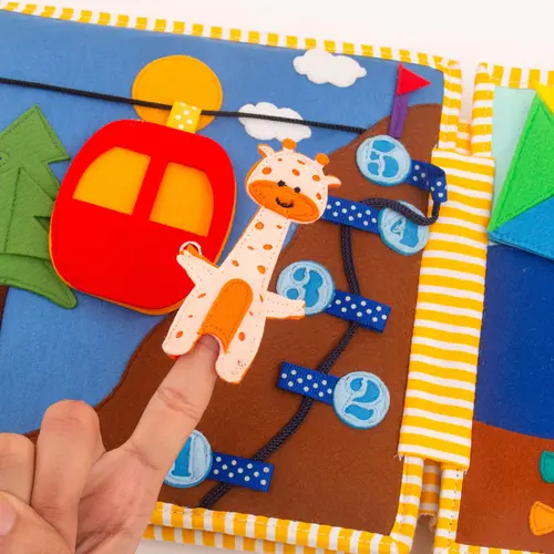 Jolly designs - Quiet Books Jolly designs Quiet book Globetrotter, vanaf 24 maanden - Copy