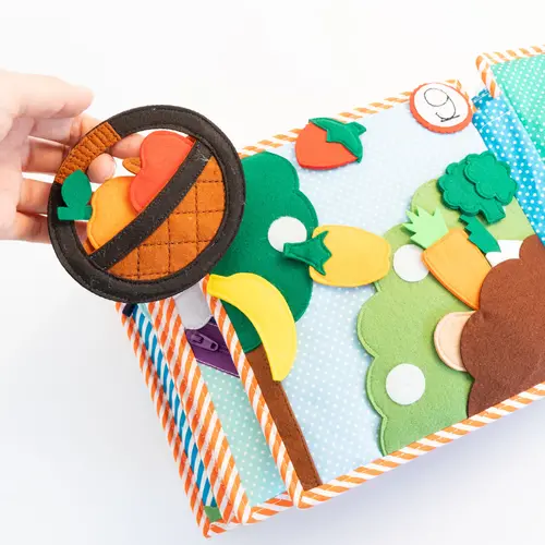 Jolly designs - Quiet Books Jolly designs Jolly Designs Quiet book 1, 2, 3 - 10 pagina's, vanaf  36 maanden