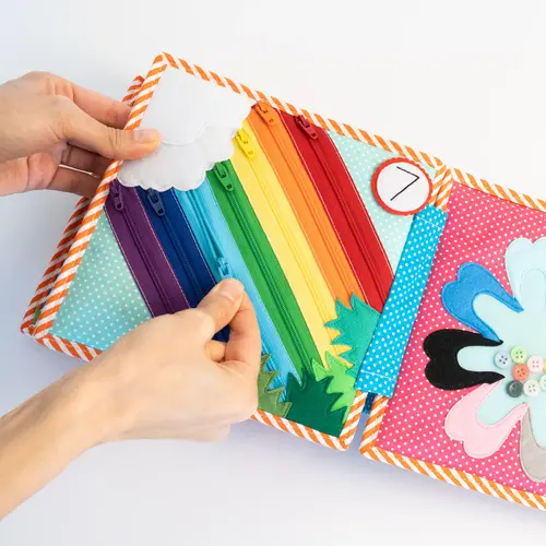 Jolly designs - Quiet Books Jolly designs Jolly Designs Quiet book 1, 2, 3 - 10 pagina's, vanaf  36 maanden