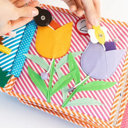 Jolly designs - Quiet Books Jolly designs Jolly Designs Quiet book 1, 2, 3 - 10 pagina's, vanaf  36 maanden