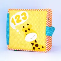 Quiet book tellen 1, 2, 3 - 10 pagina's