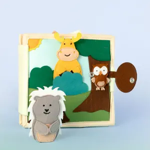 Jolly designs - Quiet Books Mini Quiet book Dierenvrienden