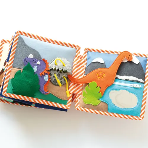 Jolly designs - Quiet Books Jolly designs Mini Quiet book Dinovriendjes vanaf 2 jaar Jolly designs - Quiet Books Jolly designs Mini Quiet book Dinovriendjes vanaf 2 jaar